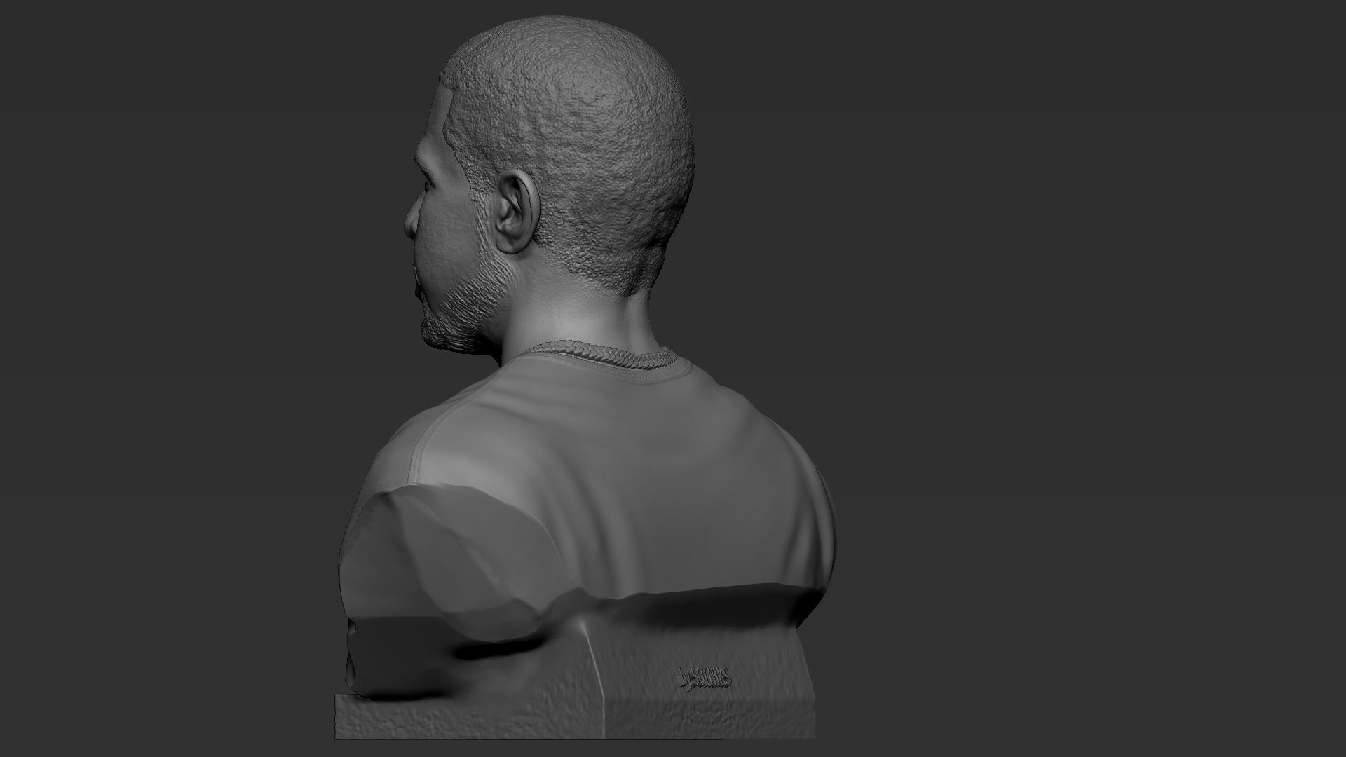 Drake man 3D print model_13