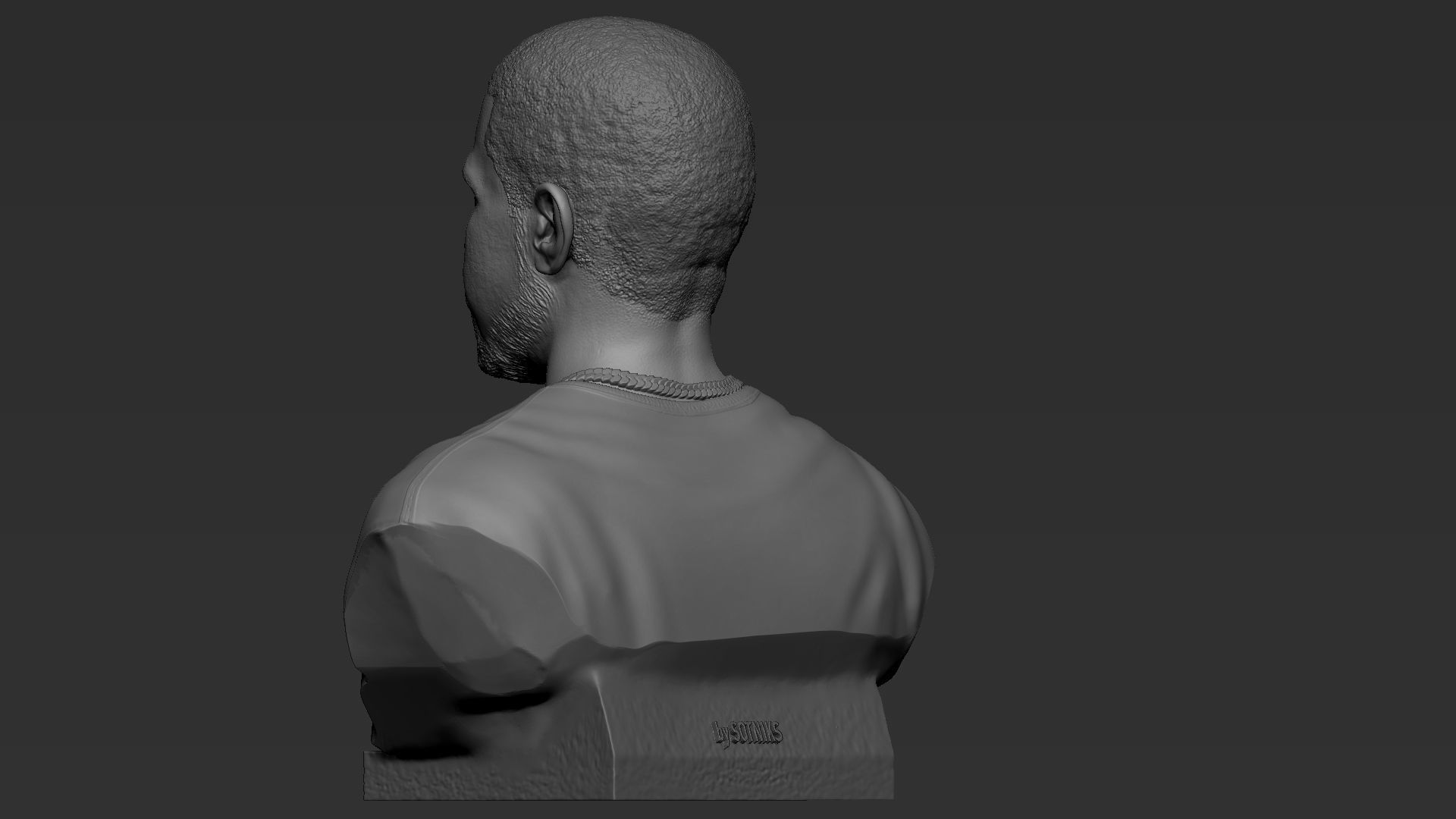 Drake man 3D print model_14