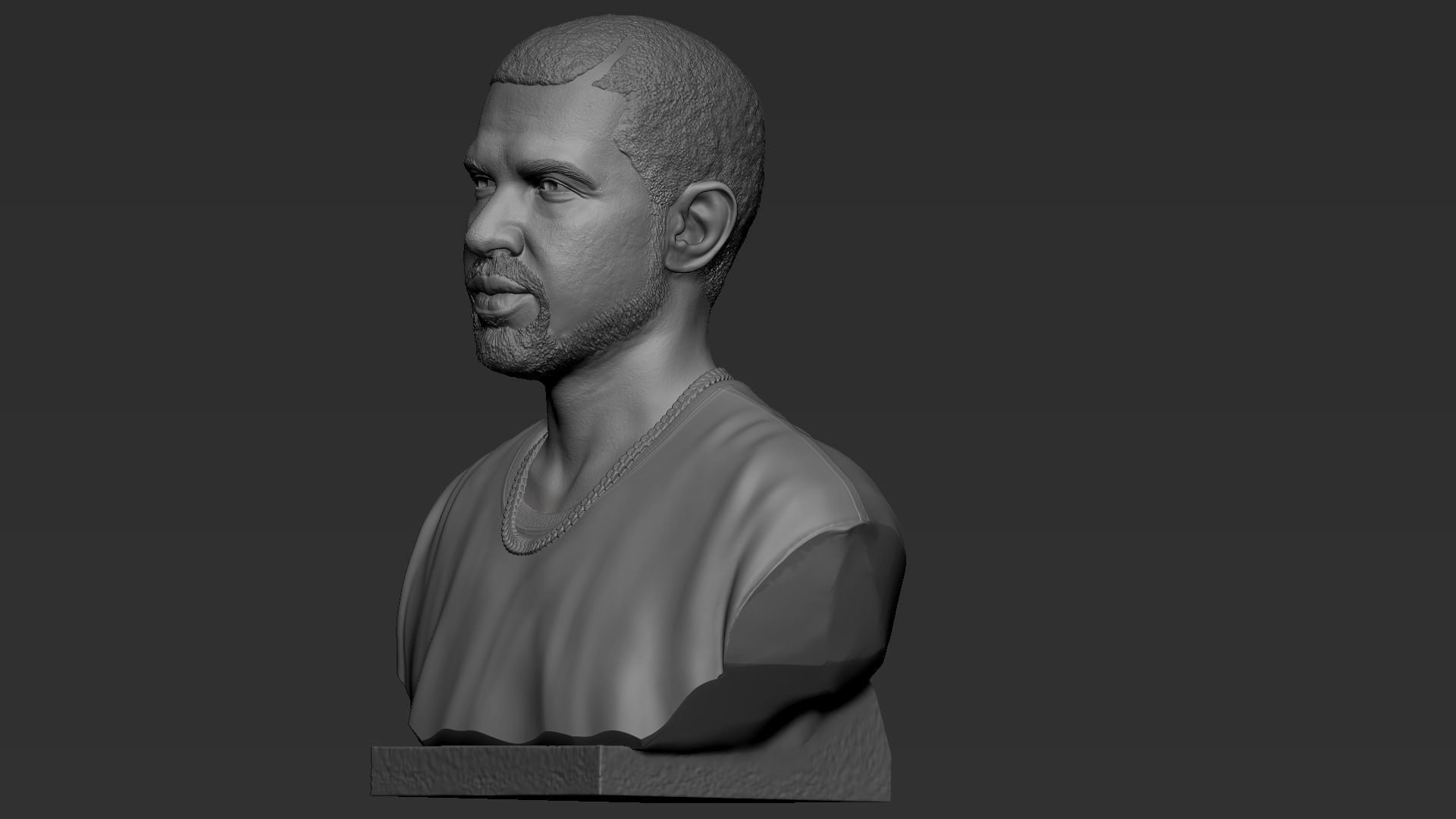 Drake man 3D print model_45