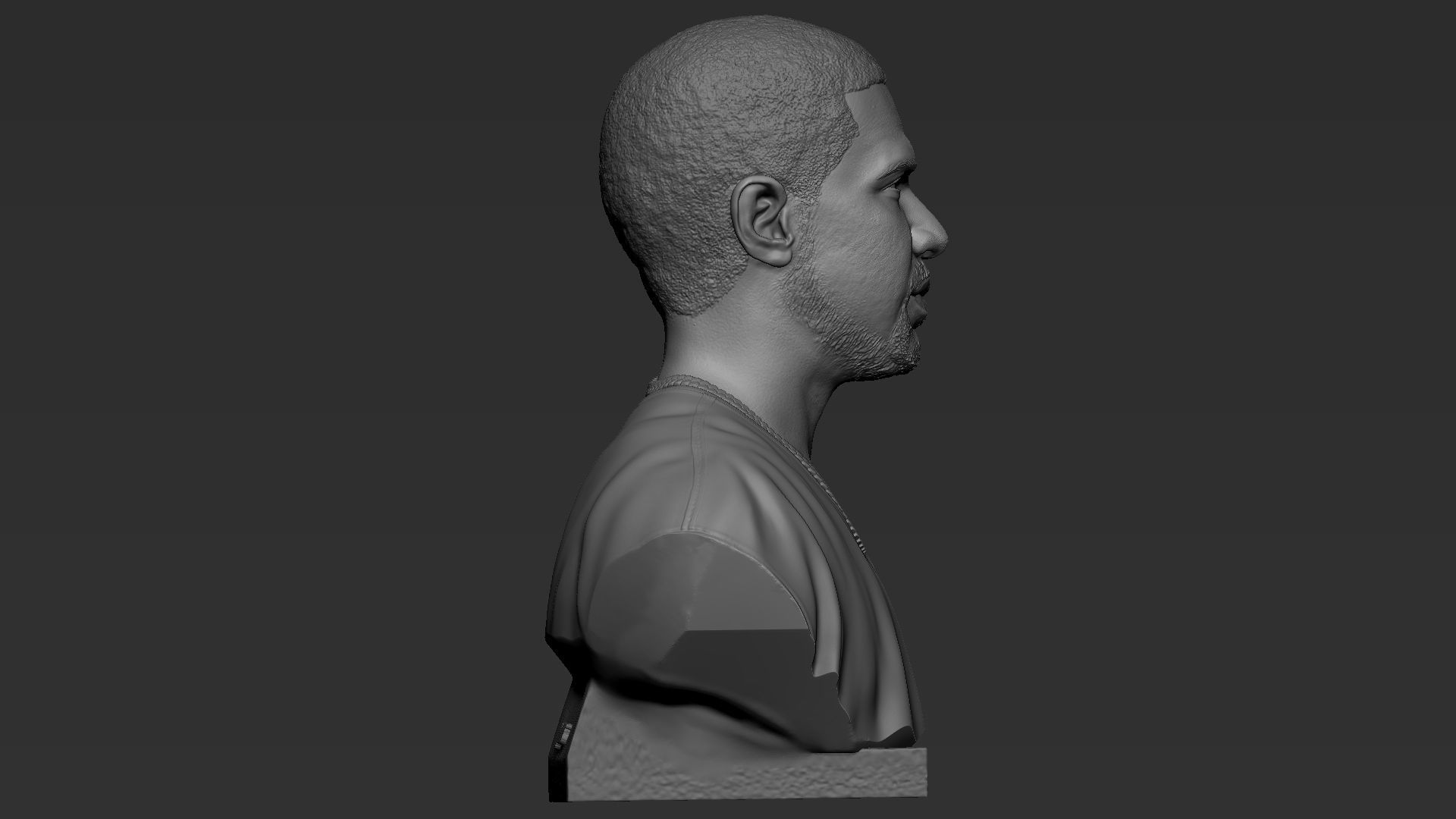 Drake man 3D print model_27