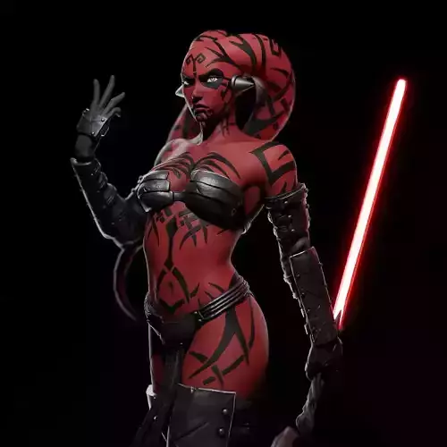 Darth Talon 3D Print 3D print model
