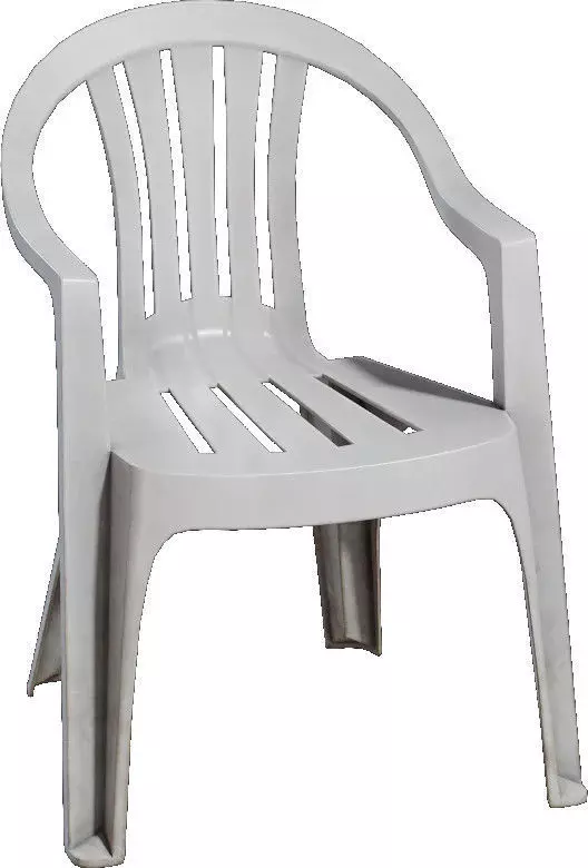 Plastic Monobloc Chair 3D model_0