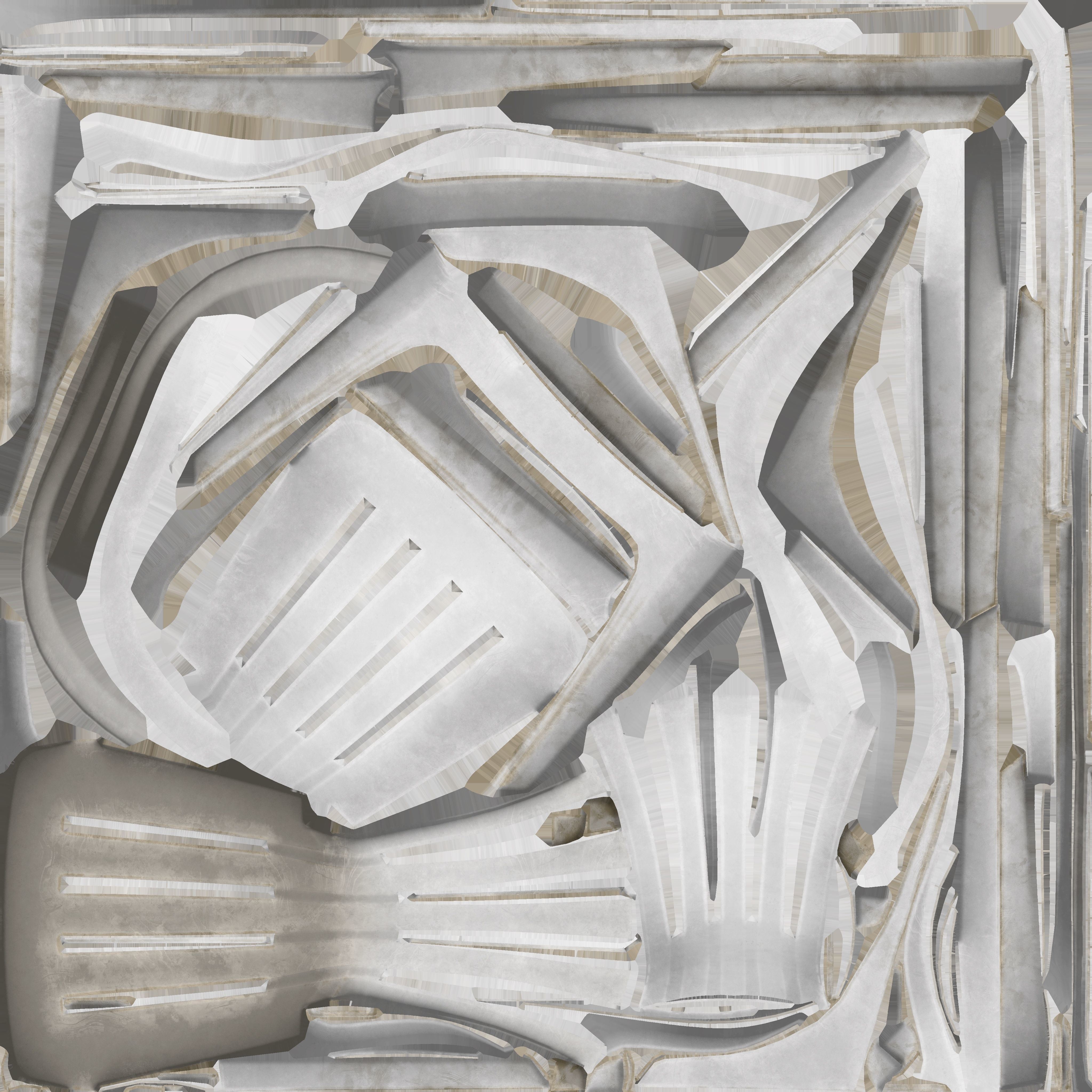 Plastic Monobloc Chair 3D model_5