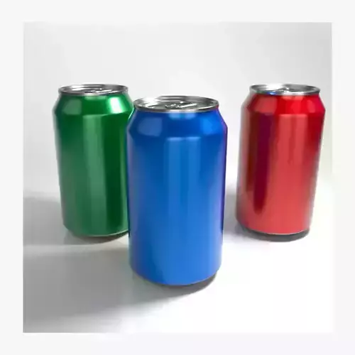 Photoreal Soda Can