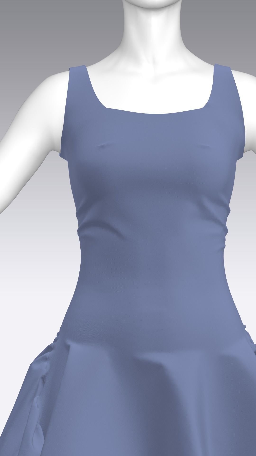 Dress Outfits MD CLO 3D ZPRJ ZPAC project files 3D model_41