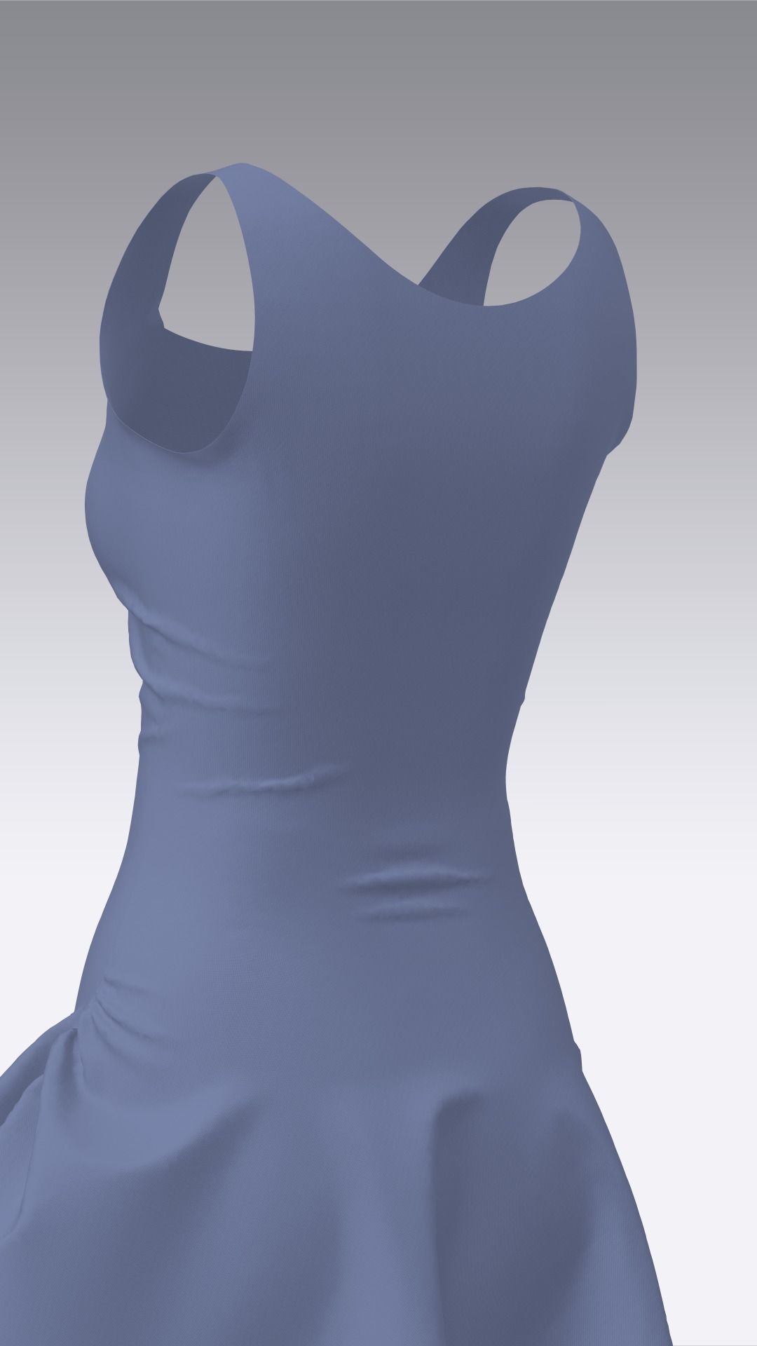 Dress Outfits MD CLO 3D ZPRJ ZPAC project files 3D model_37