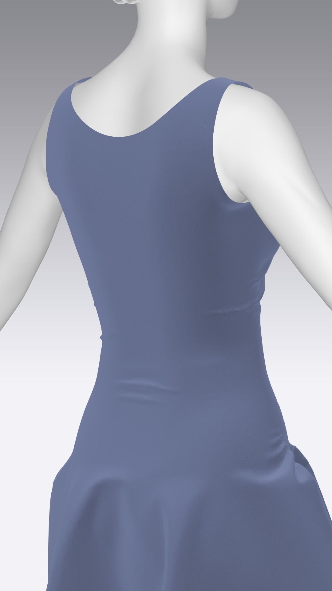 Dress Outfits MD CLO 3D ZPRJ ZPAC project files 3D model_22