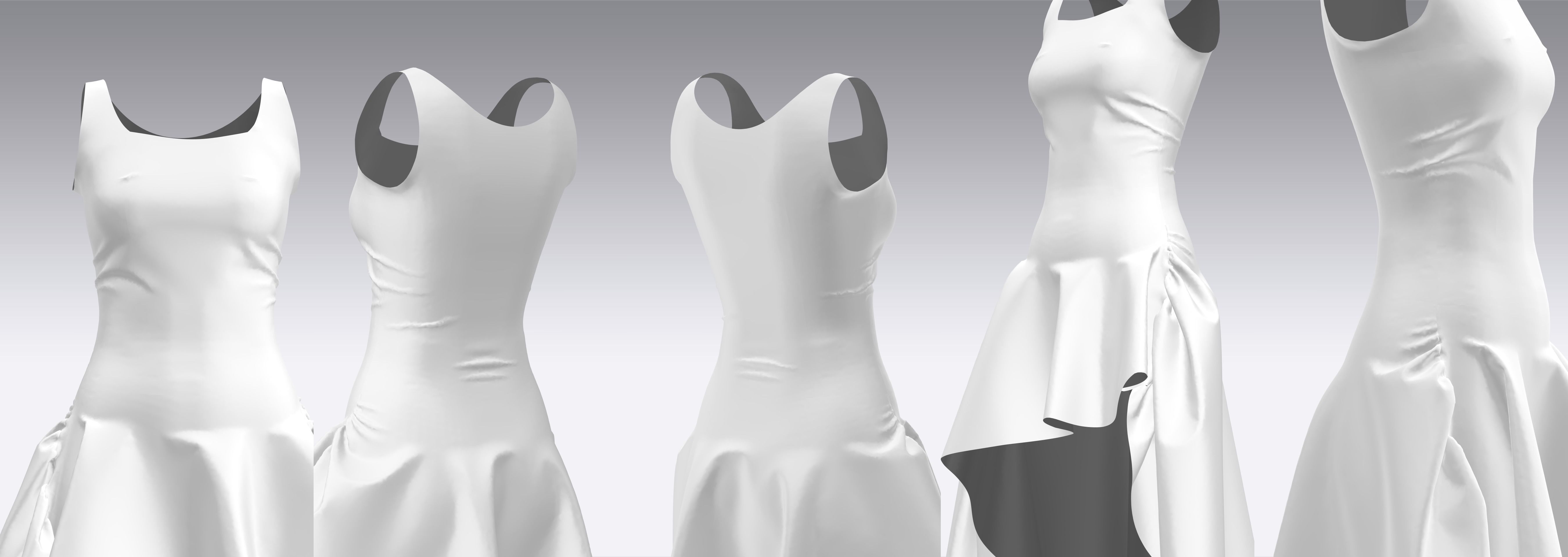 Dress Outfits MD CLO 3D ZPRJ ZPAC project files 3D model_6