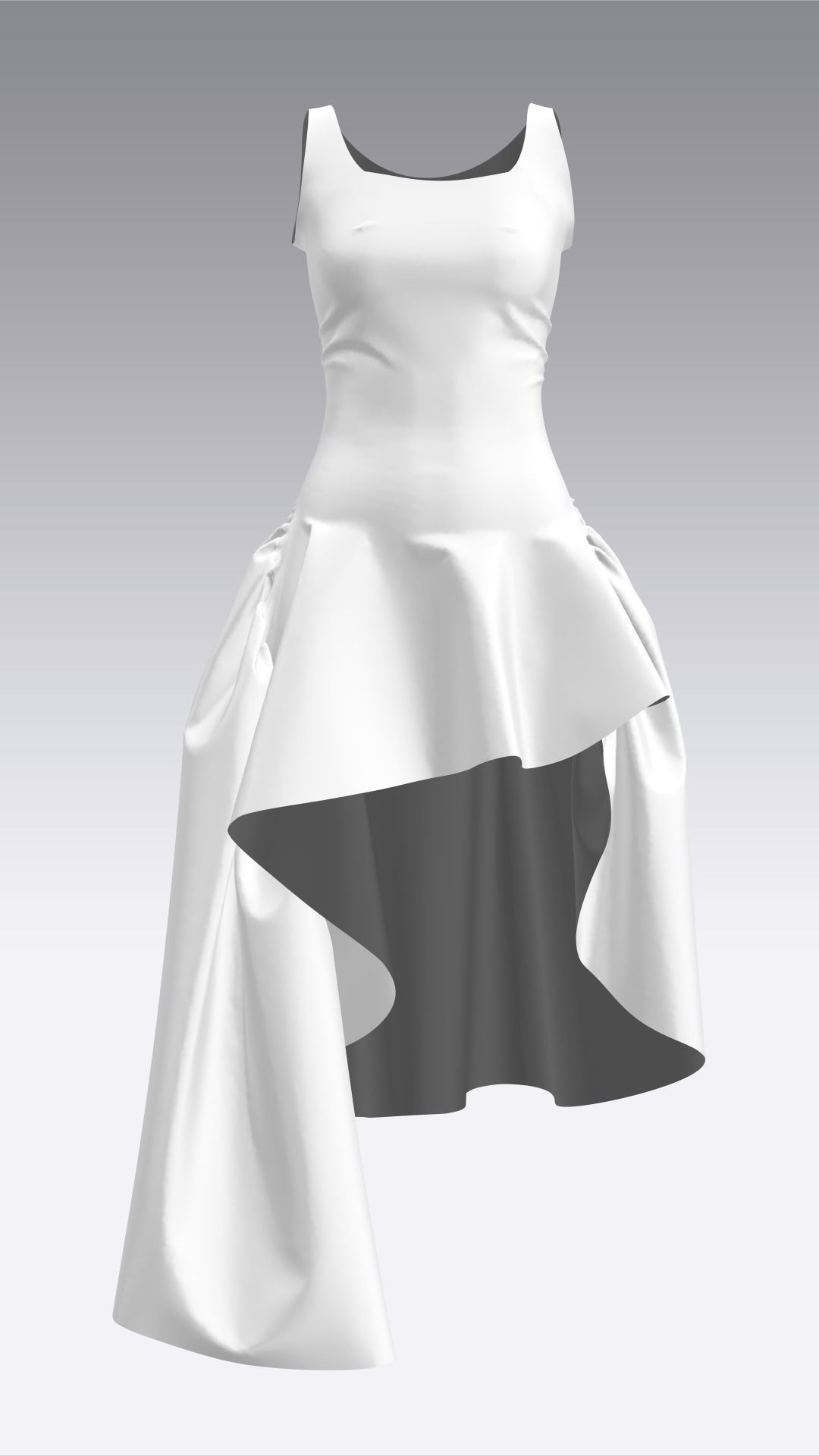 Dress Outfits MD CLO 3D ZPRJ ZPAC project files 3D model_11