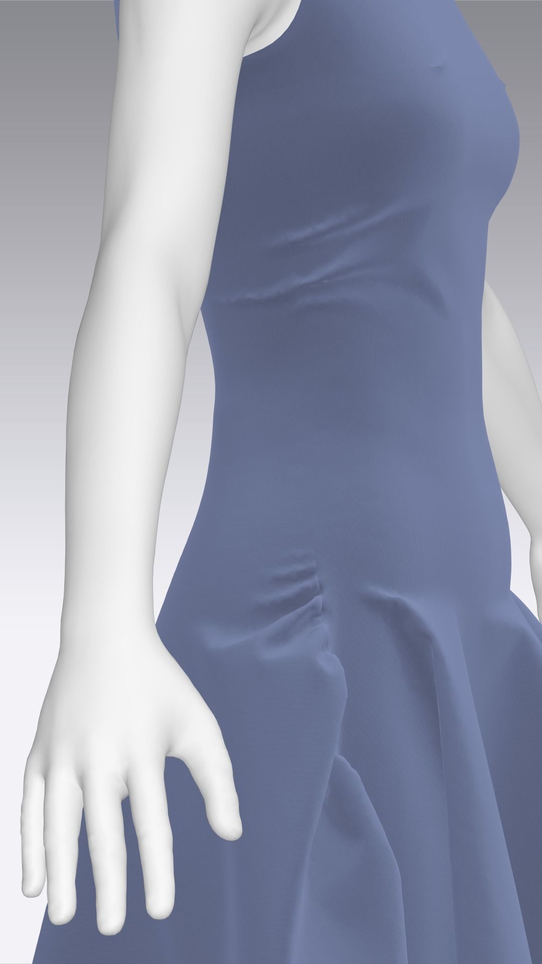 Dress Outfits MD CLO 3D ZPRJ ZPAC project files 3D model_43