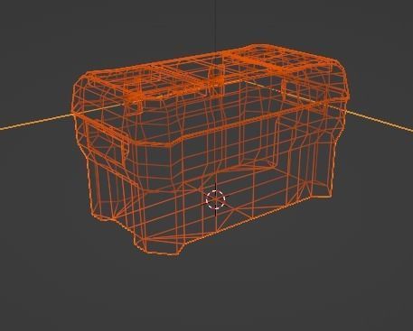 Sci Fi Box  Low-poly 3D model_22
