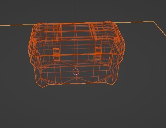 Sci Fi Box  Low-poly 3D model_10