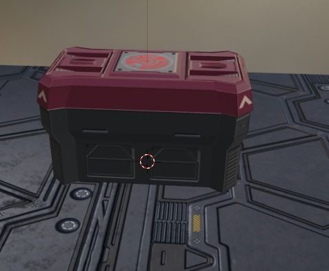 Sci Fi Box  Low-poly 3D model_16