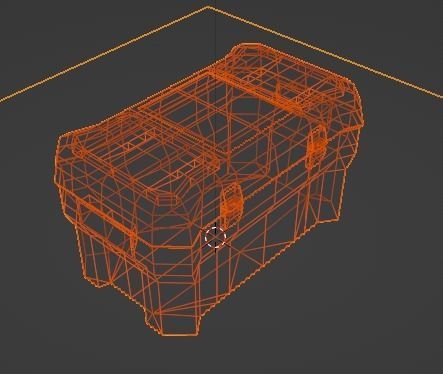 Sci Fi Box  Low-poly 3D model_20
