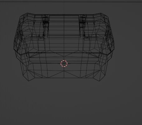 Sci Fi Box  Low-poly 3D model_23