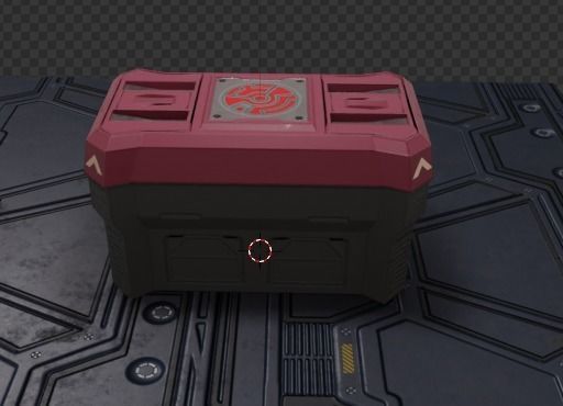 Sci Fi Box  Low-poly 3D model_19