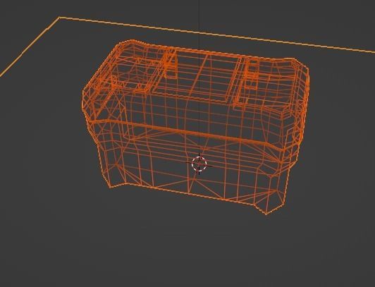 Sci Fi Box  Low-poly 3D model_21