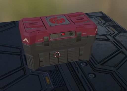 Sci Fi Box  Low-poly 3D model_14