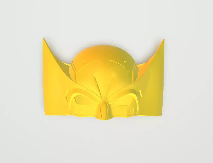 Wolverine X men Helmet Mask 3D print model_0