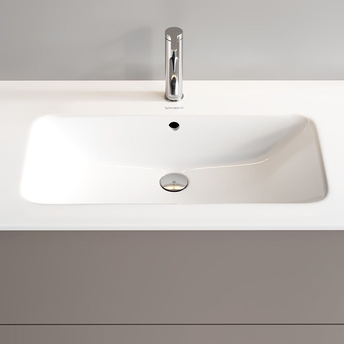 Duravit XSquare Vanity Unit Set 4 3D model_2