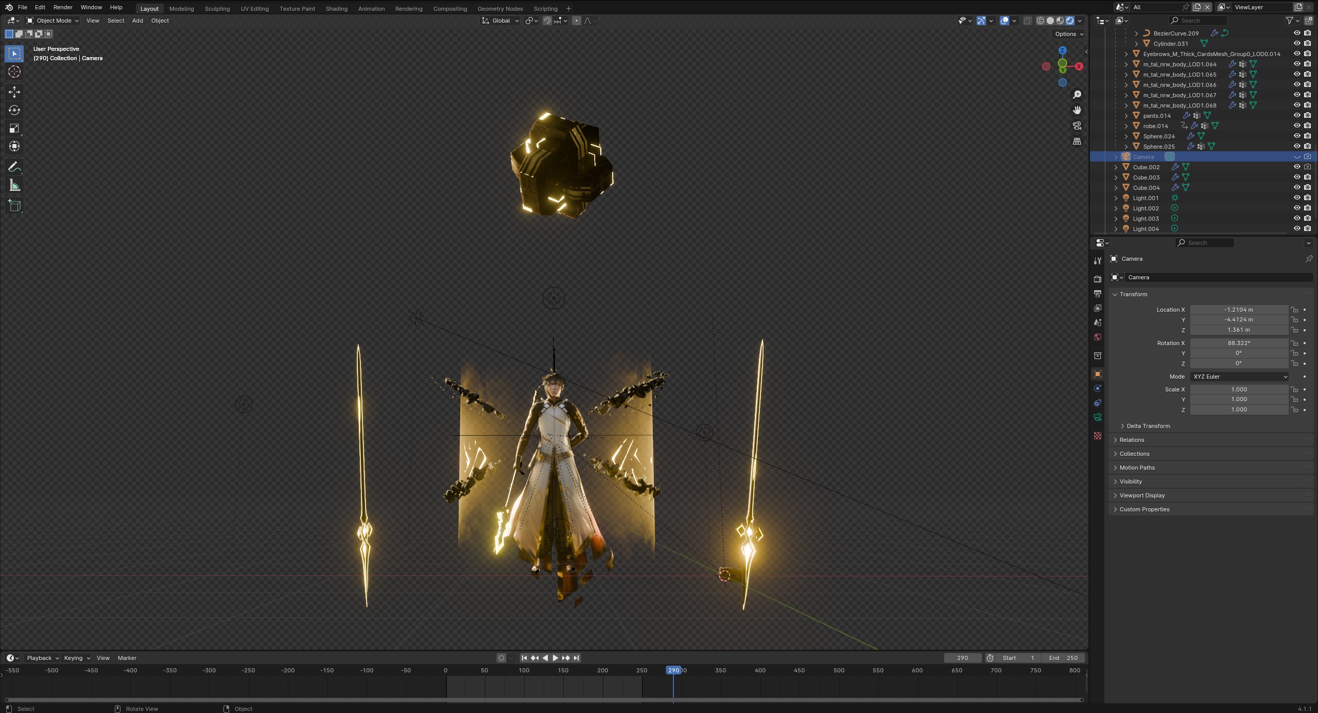 Rigged Texture Rigged Zhongli 3D model 4K texture 3D model rigged | CGTrader