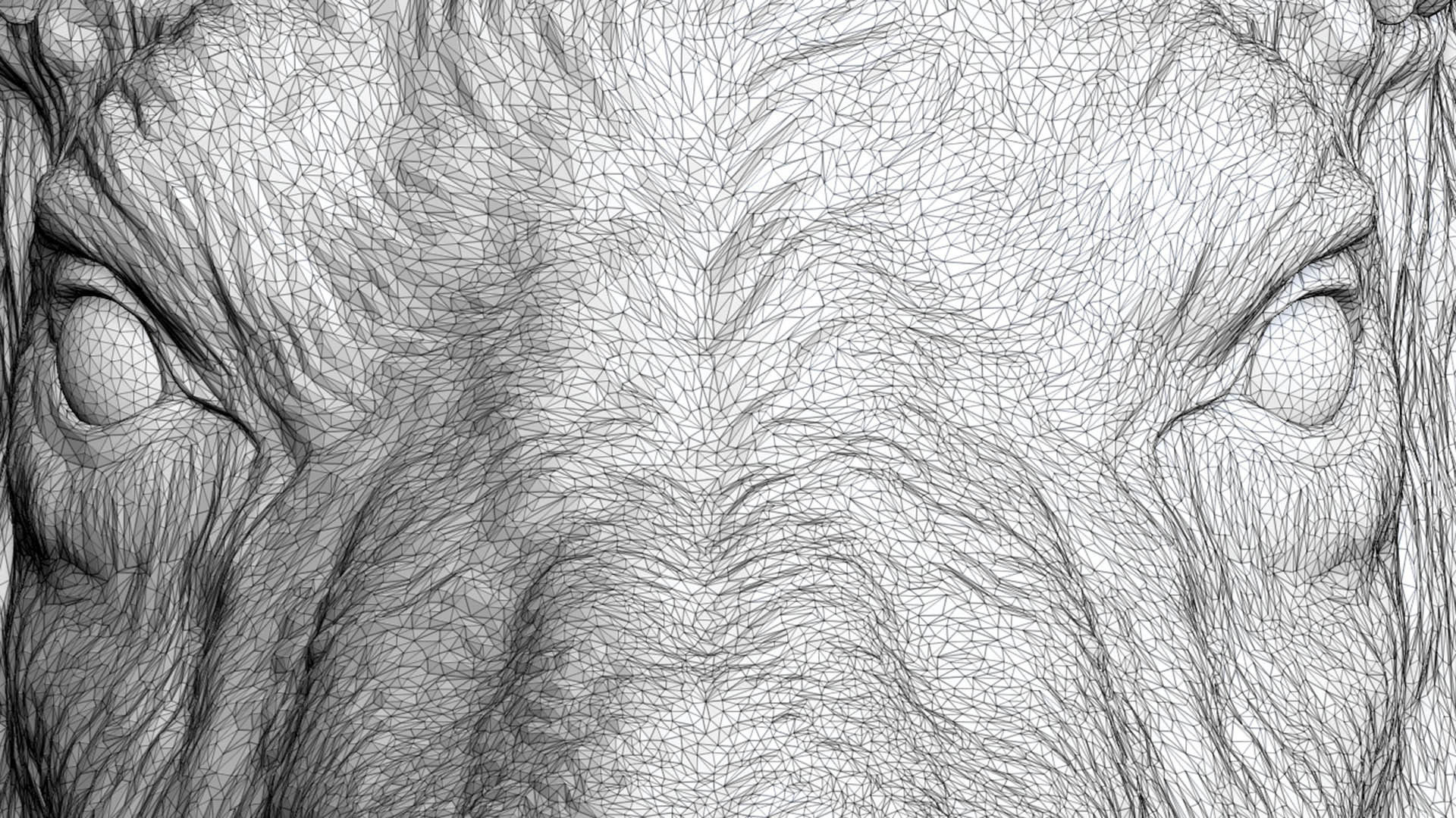 Moose Elk head 3D print model_20