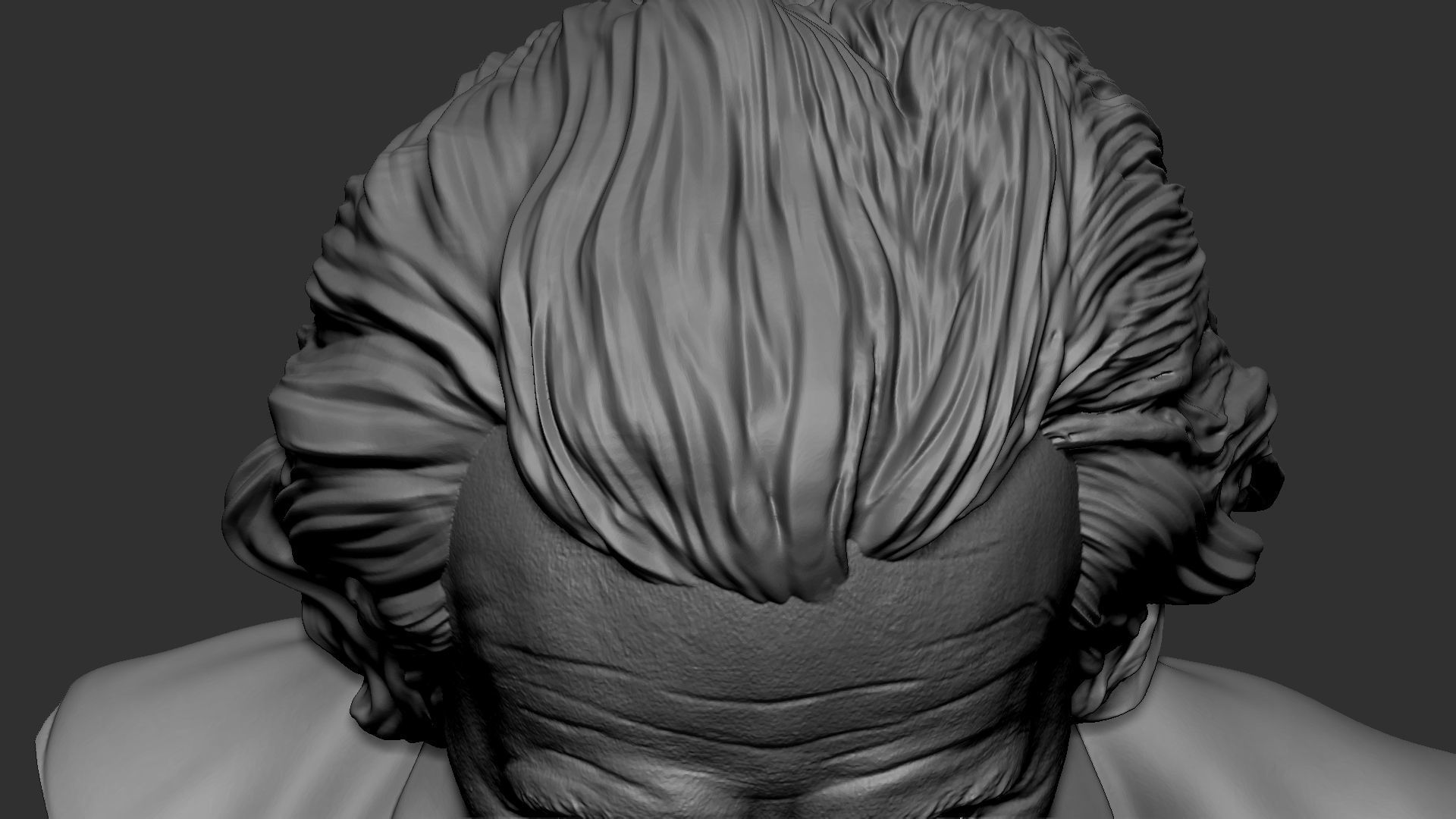 Albert Einstein 3D print model_32