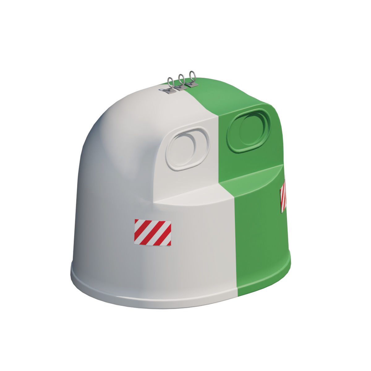 Garbage Containers 3D model_2