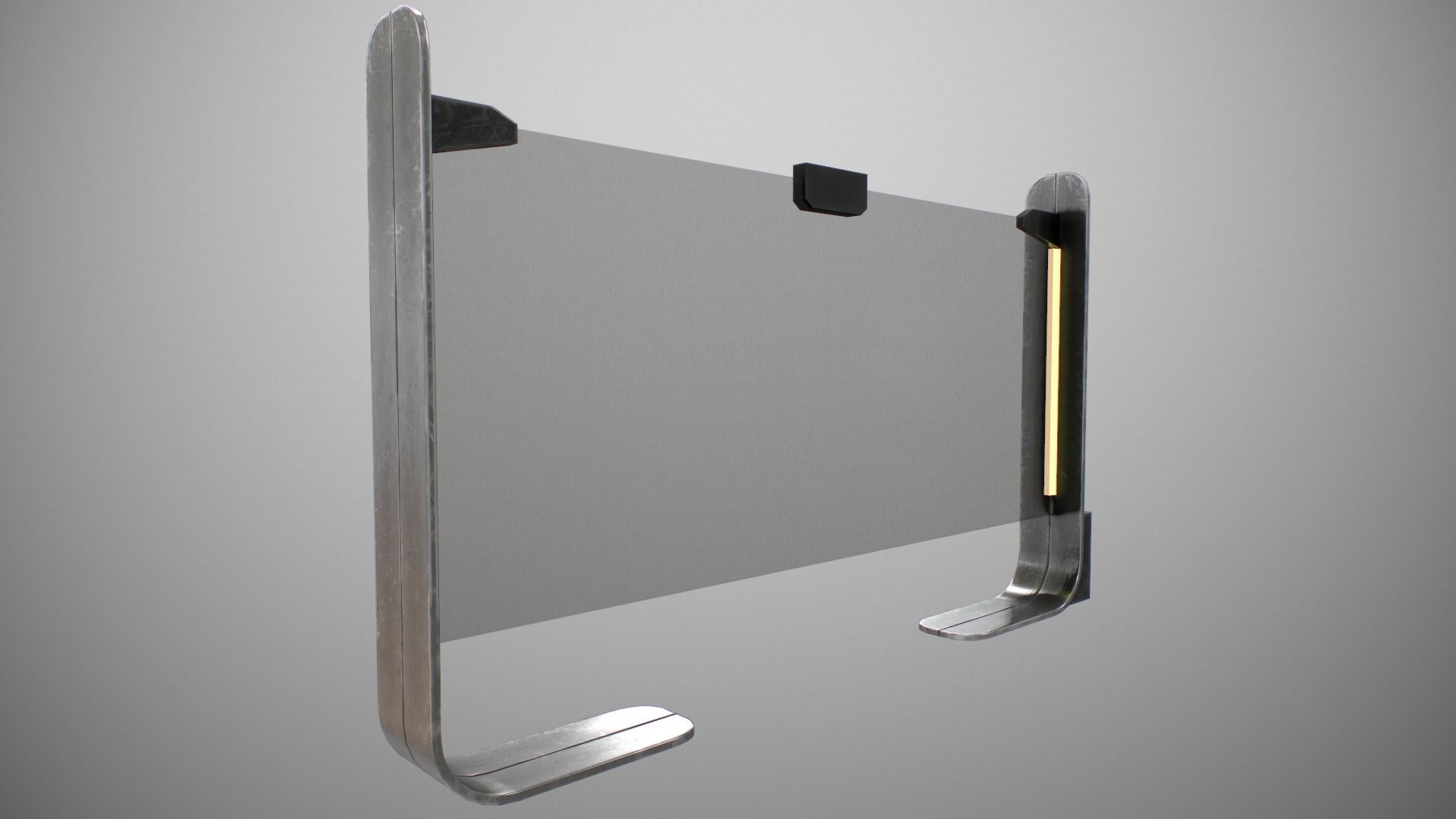 Sci-fi Monitor11 Low-poly 3D model_22