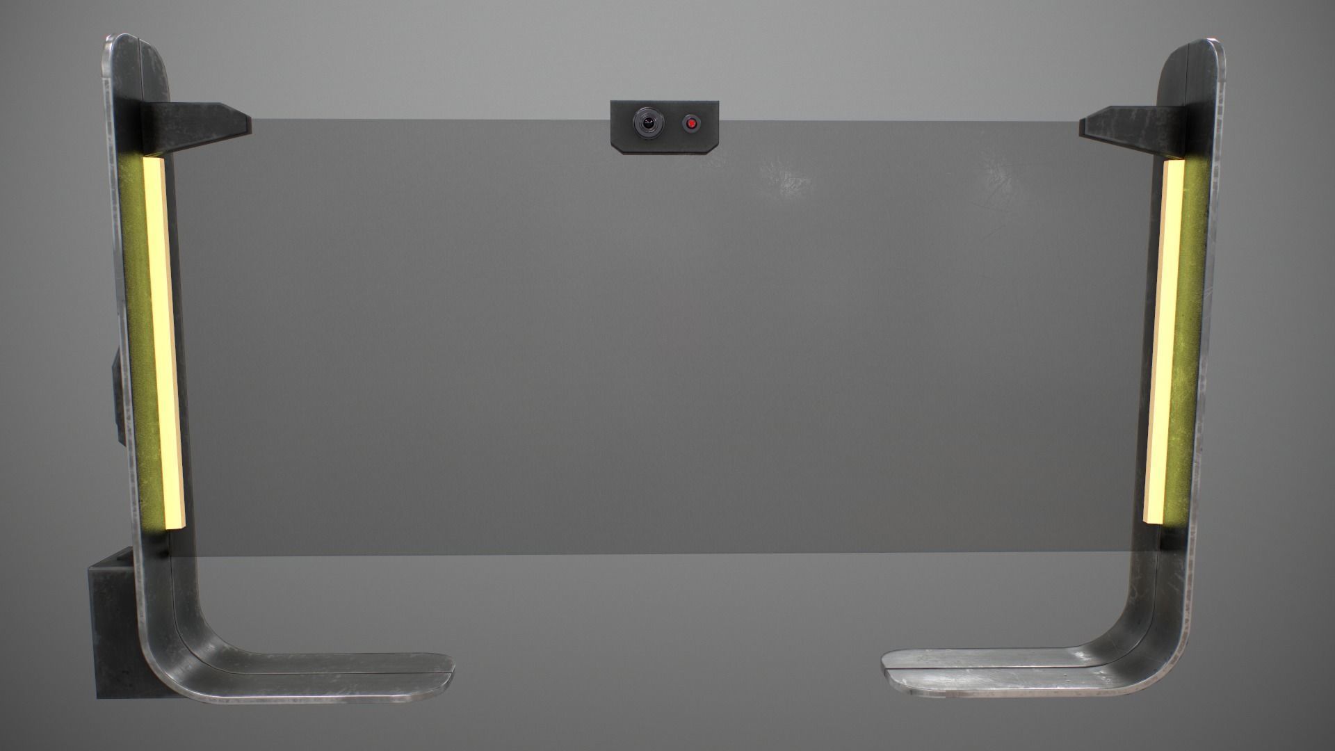 Sci-fi Monitor11 Low-poly 3D model_20