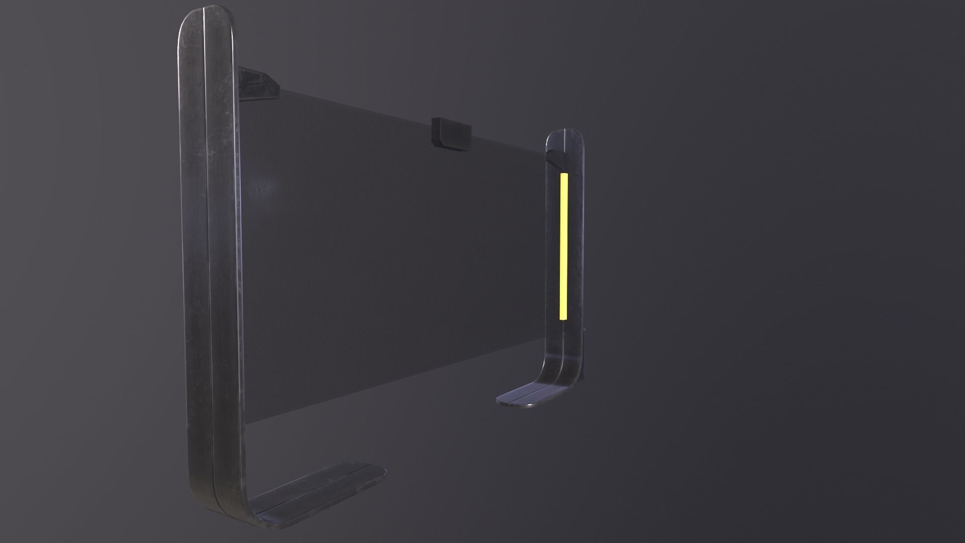 Sci-fi Monitor11 Low-poly 3D model_32
