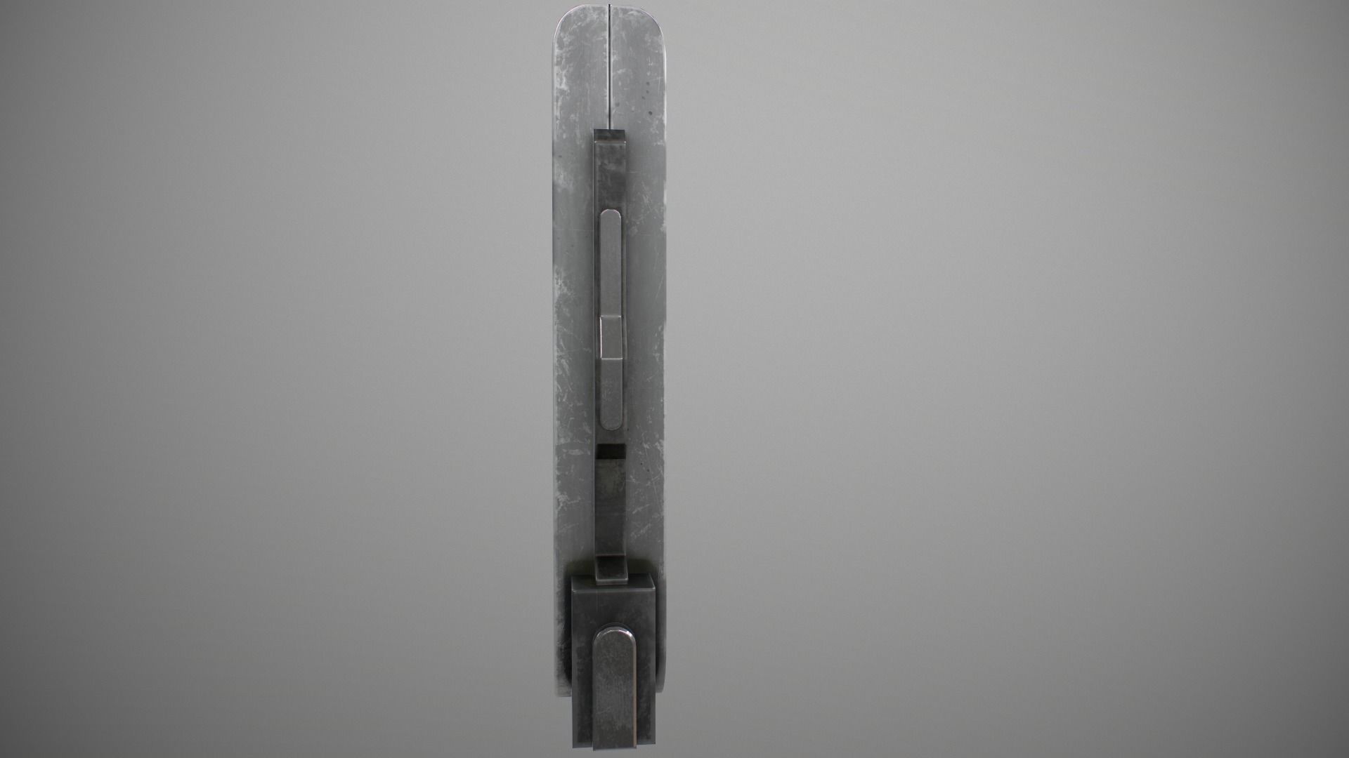 Sci-fi Monitor11 Low-poly 3D model_9