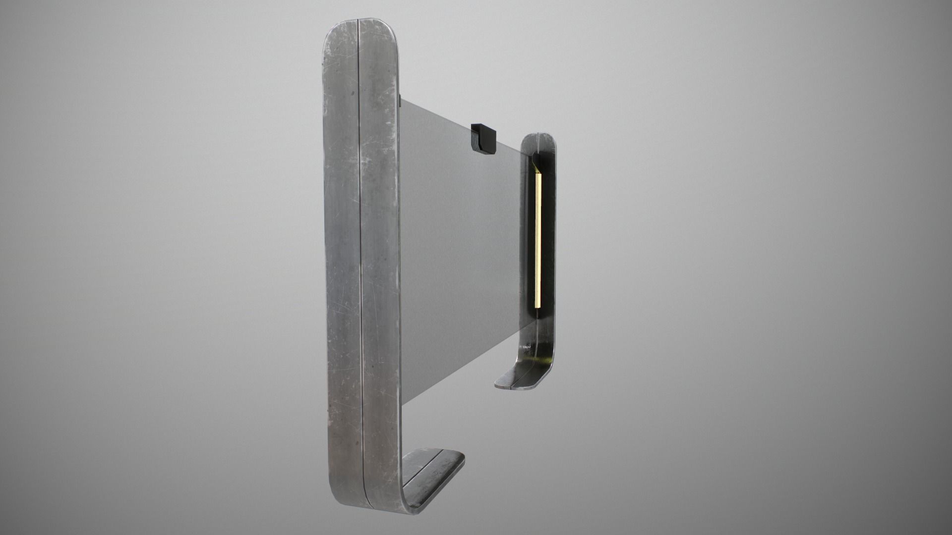 Sci-fi Monitor11 Low-poly 3D model_23