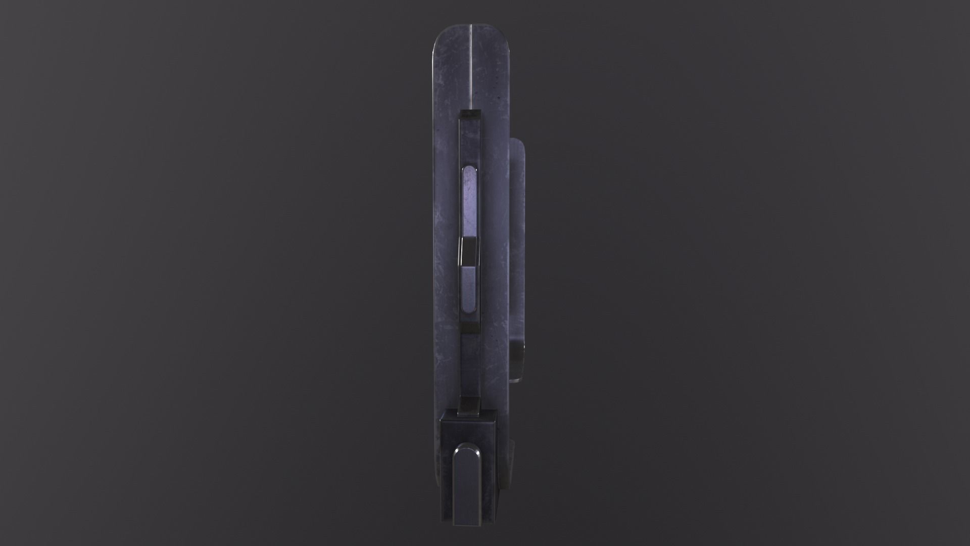 Sci-fi Monitor11 Low-poly 3D model_36