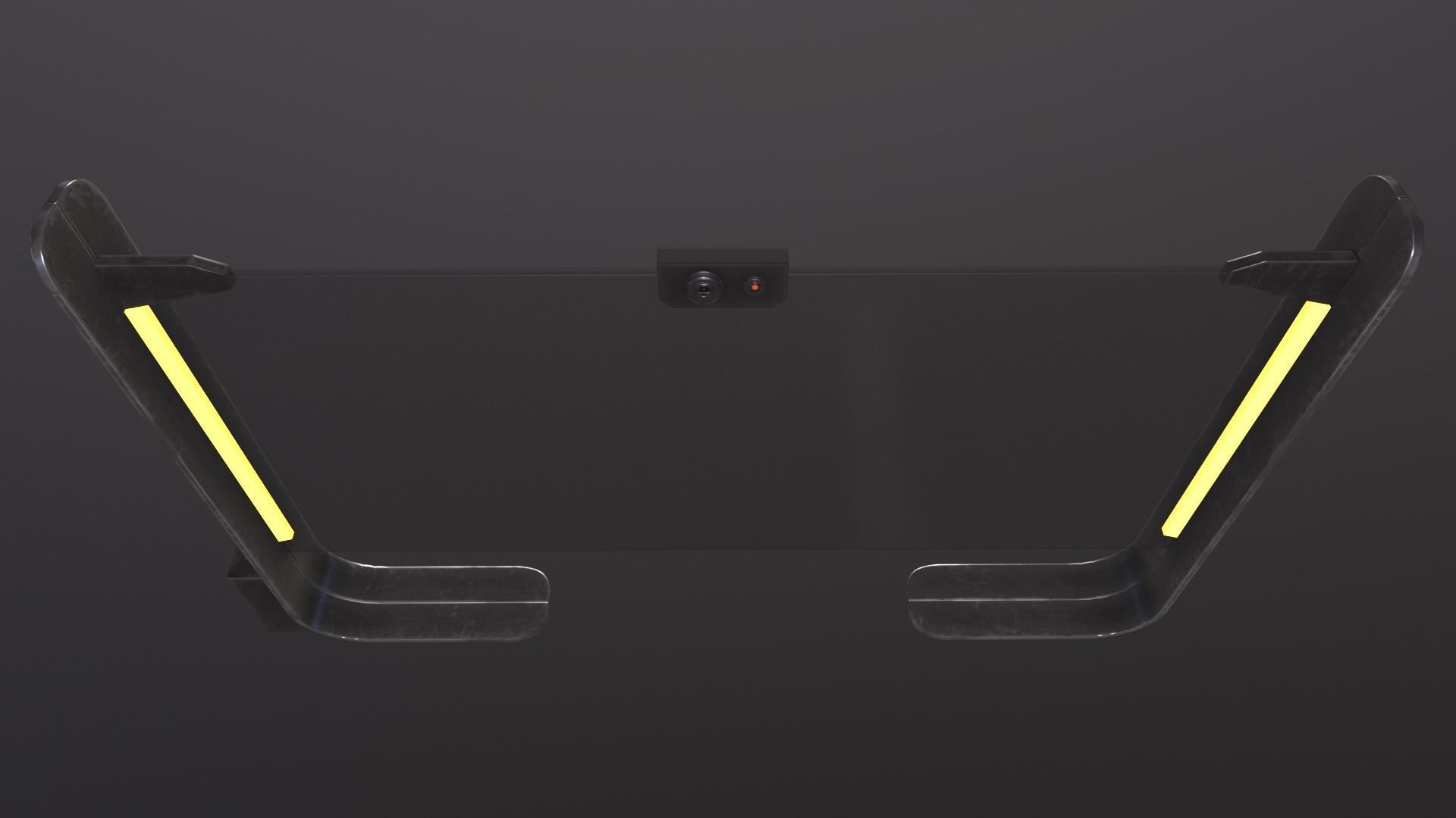 Sci-fi Monitor11 Low-poly 3D model_38