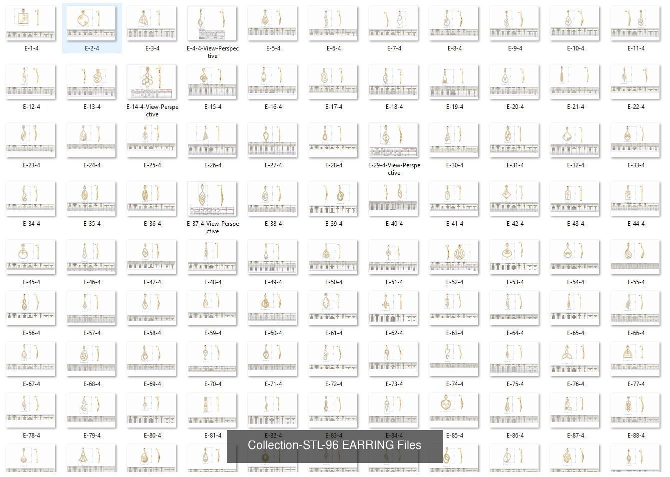 3DM-With and With Out Gems-JewelCAD-STL-10000 MIX Files 3D Model Collection_86