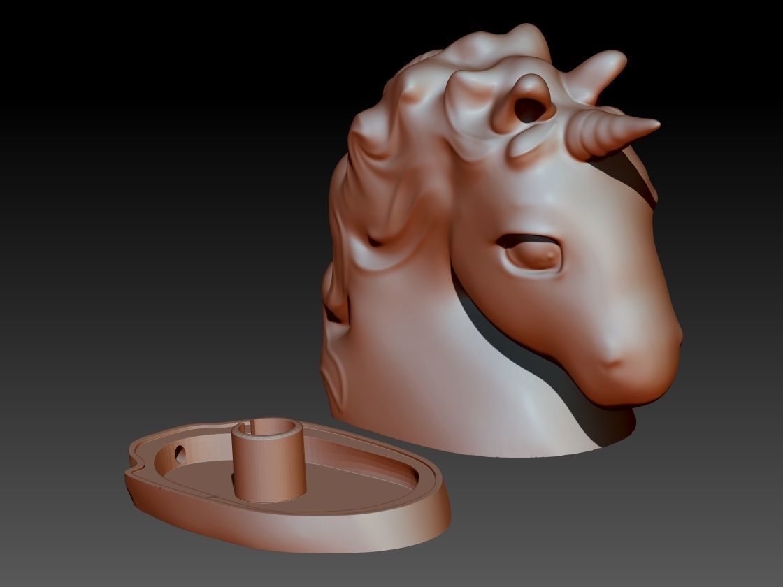 My Little Pony night light 3D print model_6