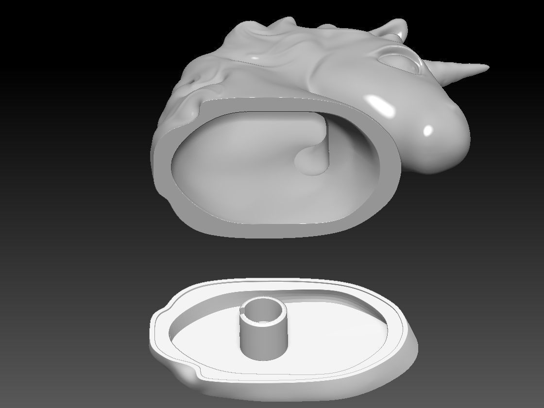 My Little Pony night light 3D print model_8