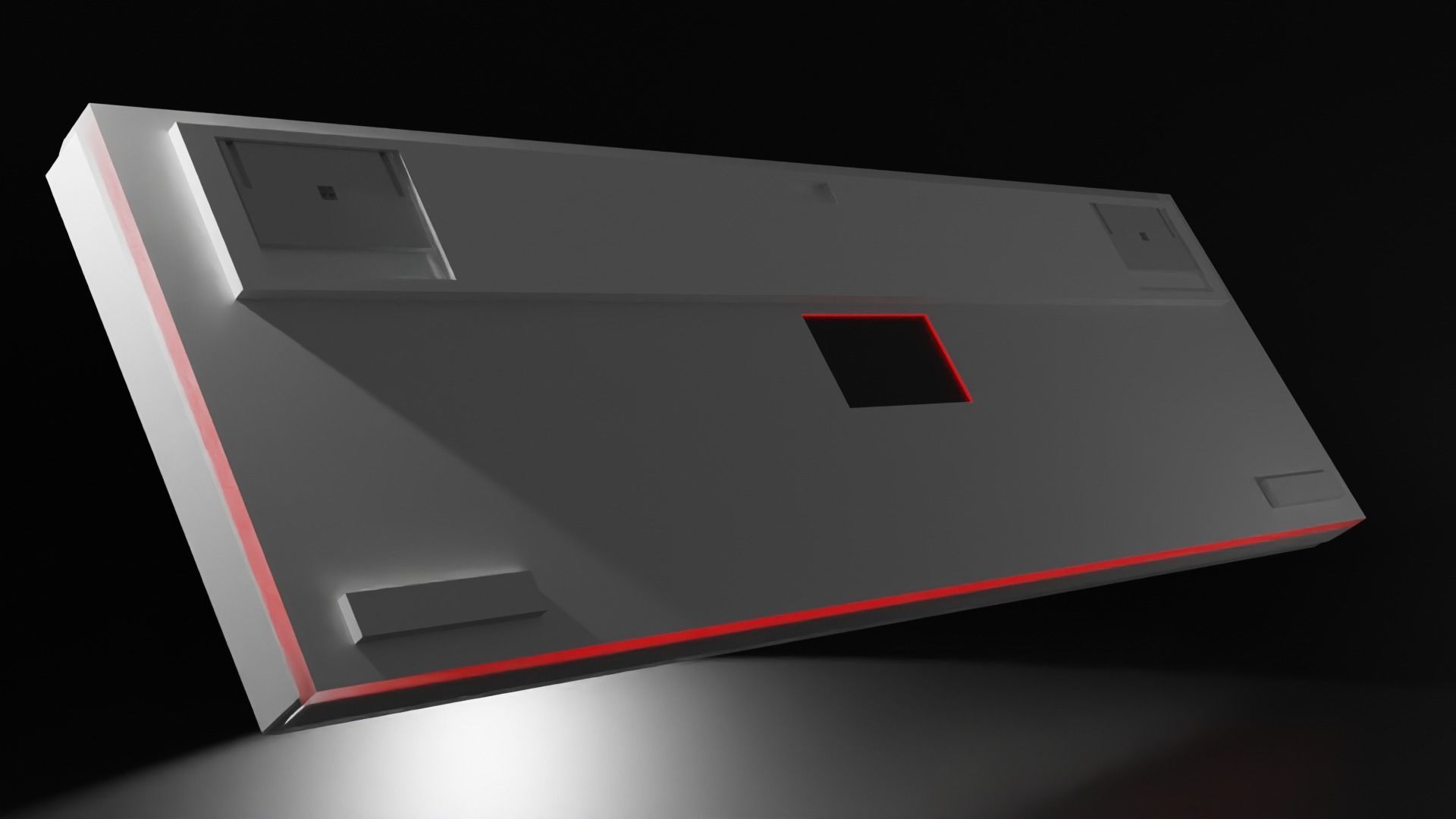 pc gaming keyboard 3D model_1