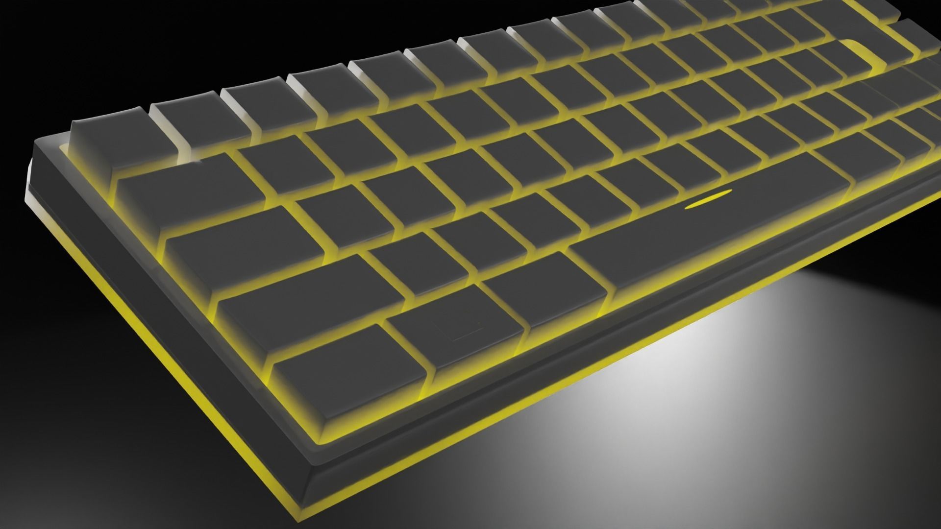 pc gaming keyboard 3D model_5