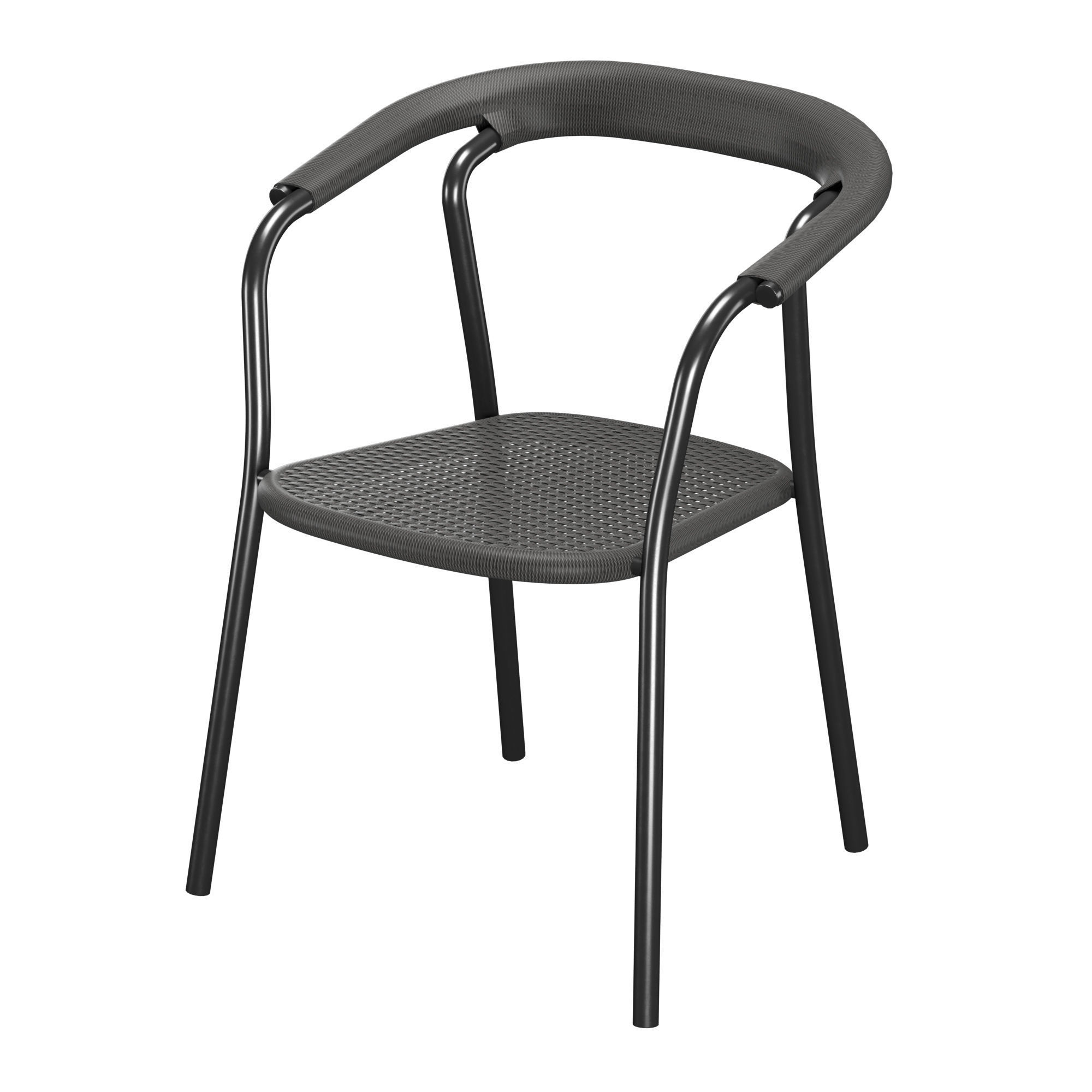 Noble armchair 3D model_3