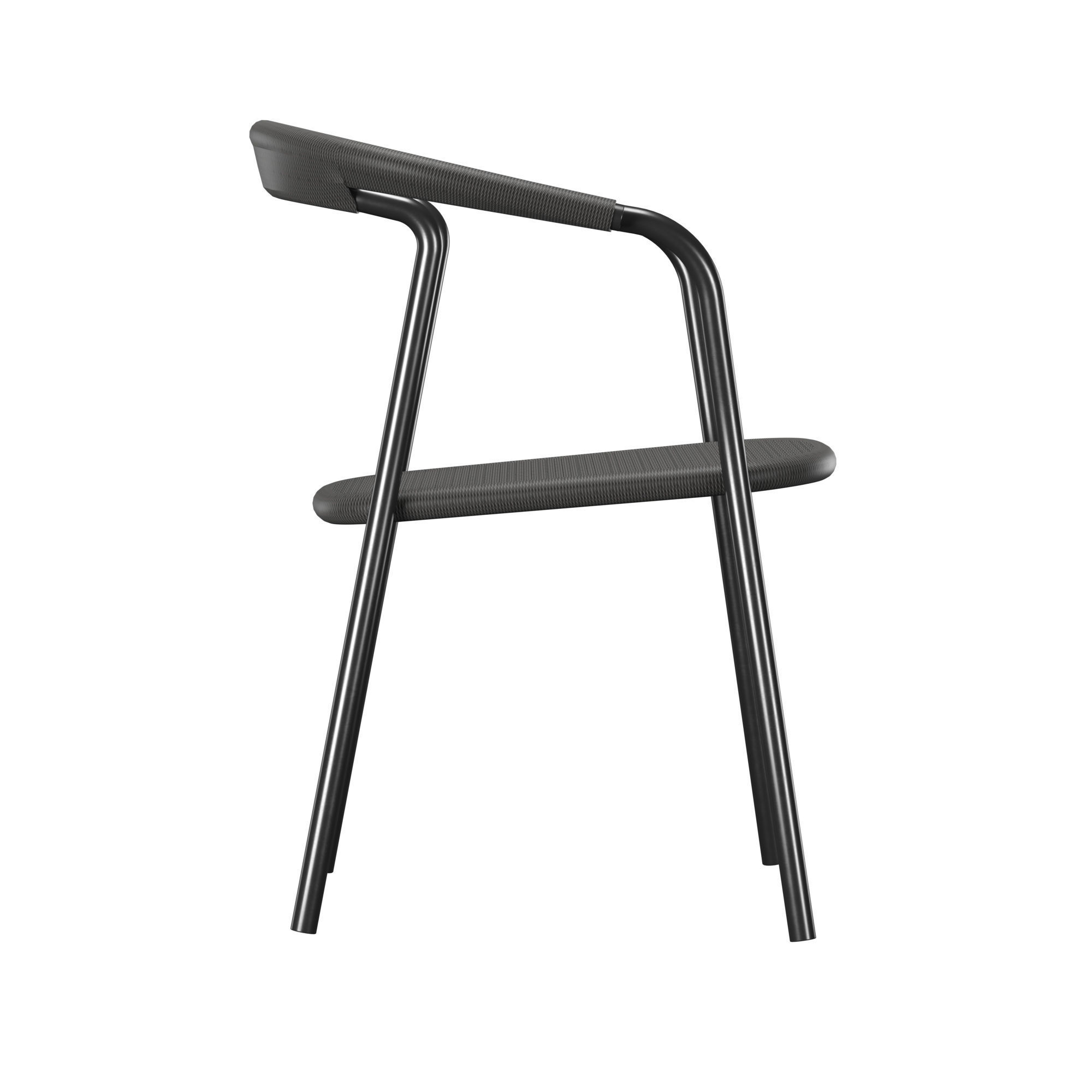 Noble armchair 3D model_4