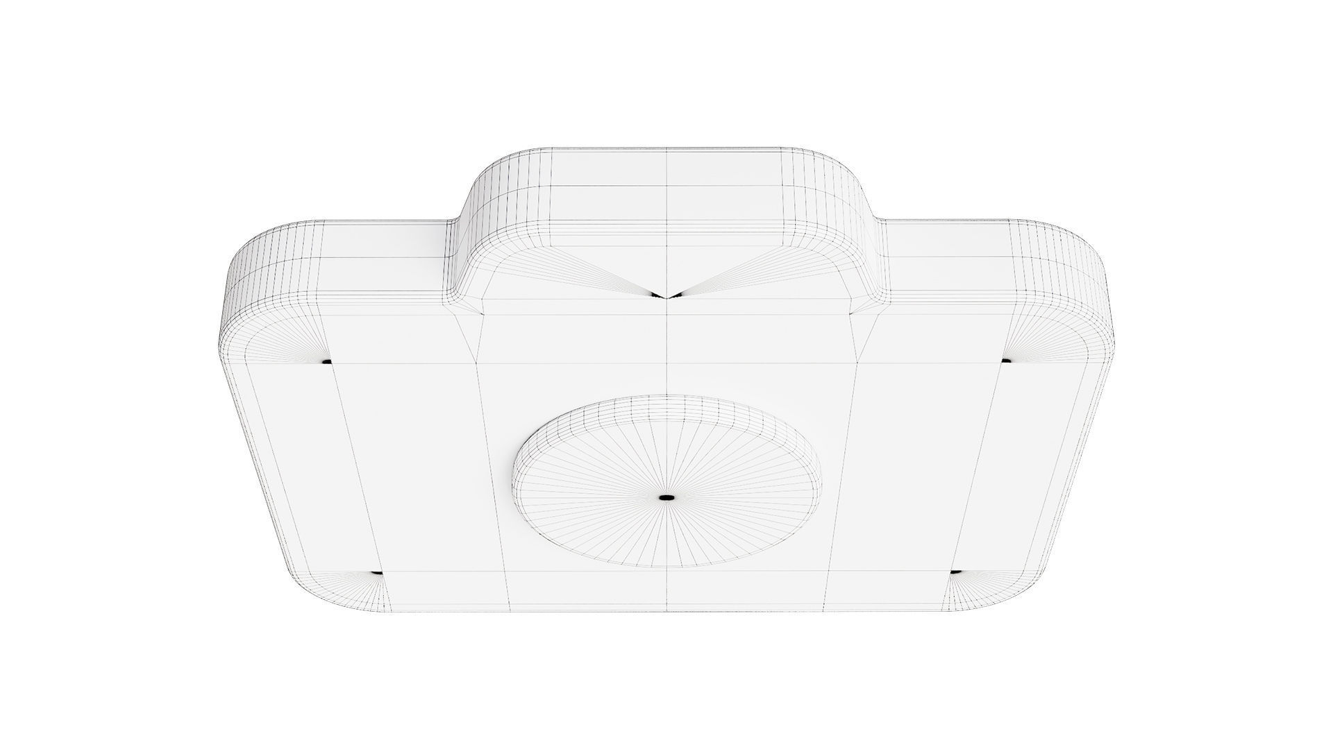 Camera icon Low-poly 3D model_4