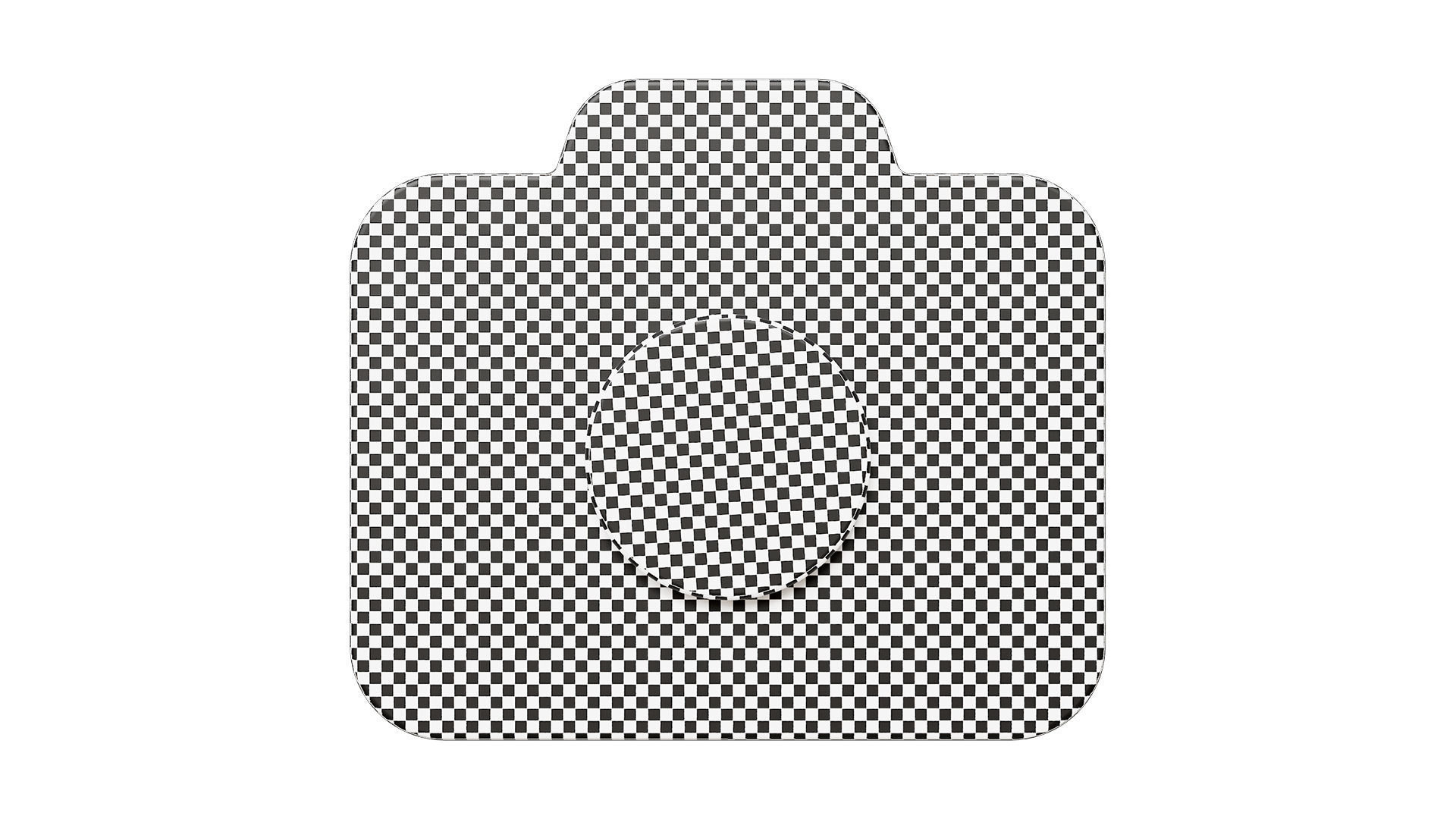 Camera icon Low-poly 3D model_8