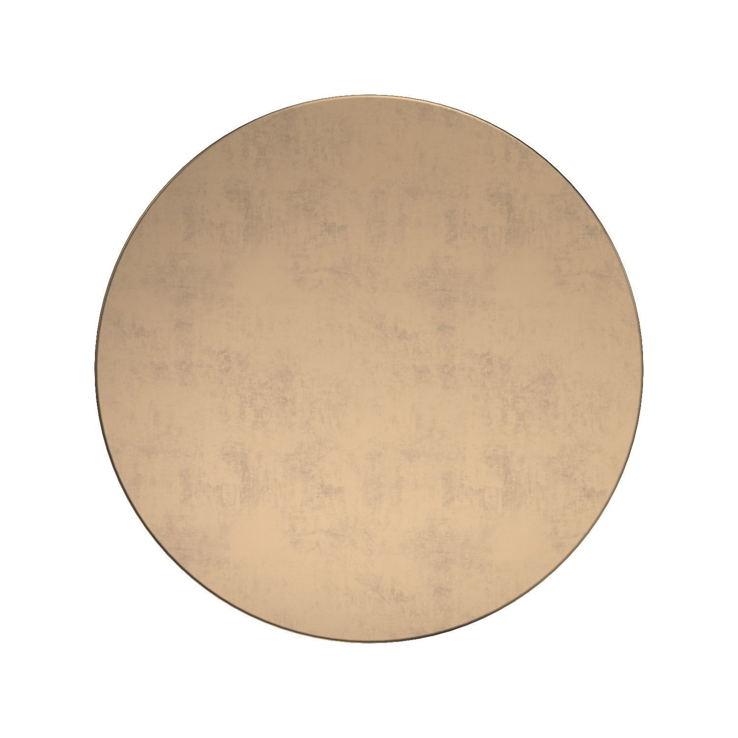 Uttermost Masika Bronze Accent Table 3D model_2