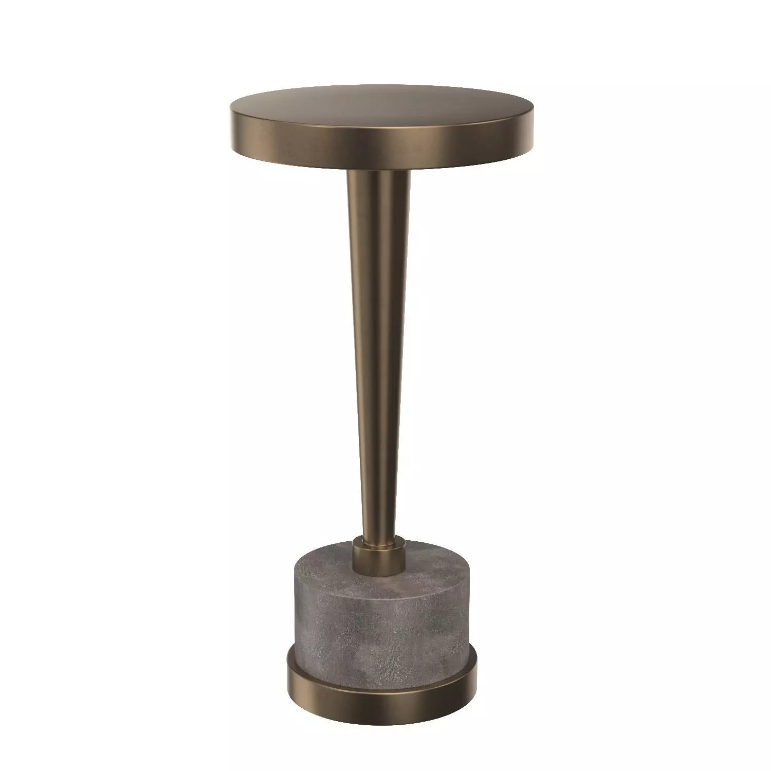 Uttermost Masika Bronze Accent Table 3D model_0