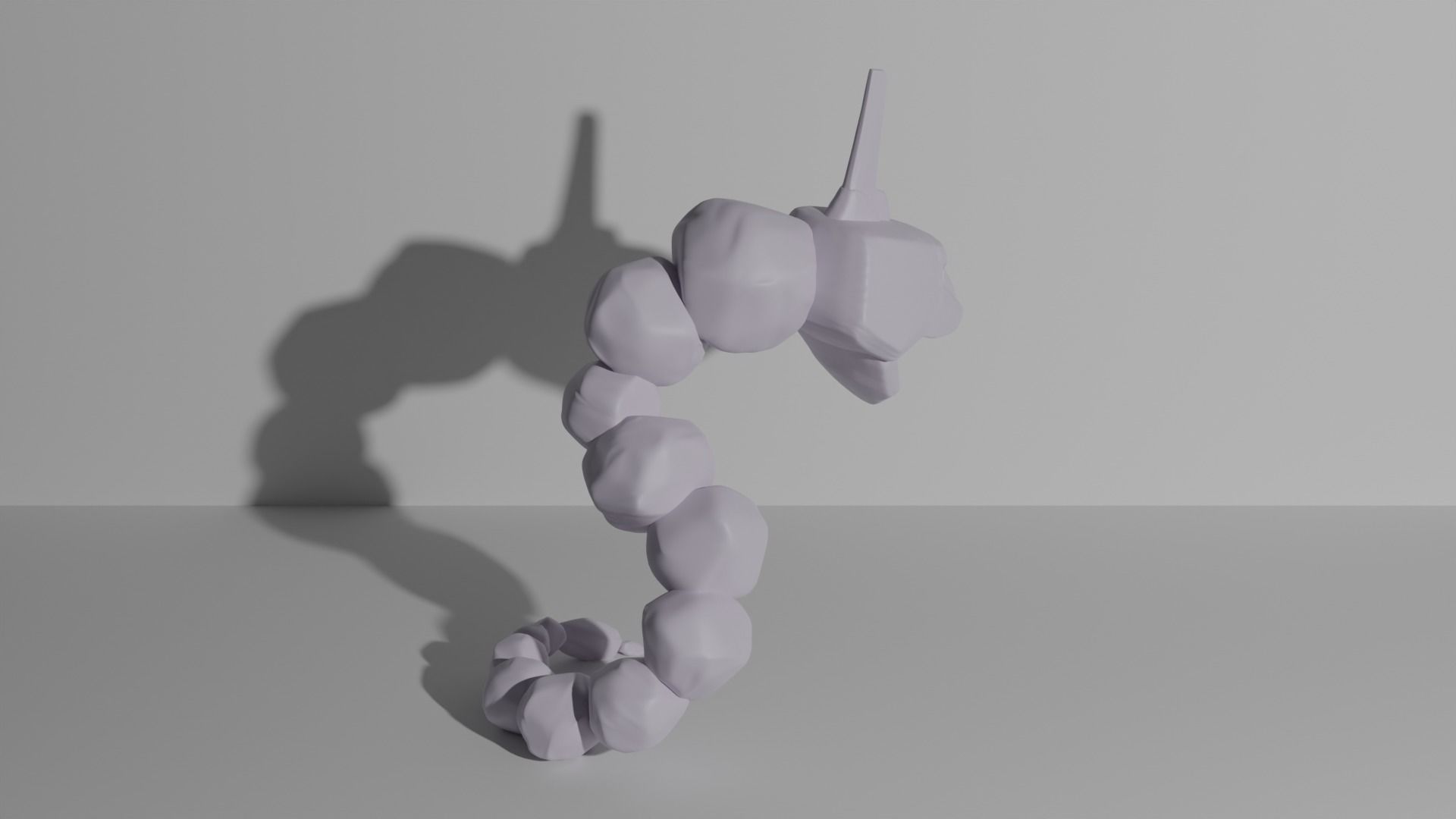 Onyx pokemon 3D print model 3D print model_2