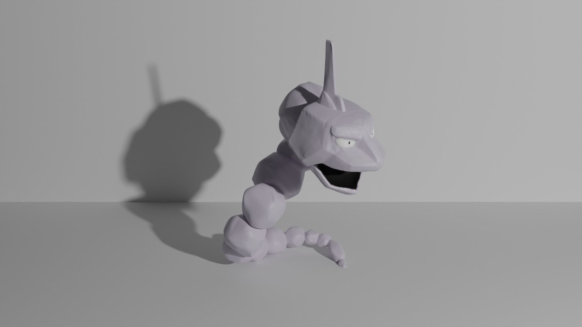 Onyx pokemon 3D print model 3D print model_1