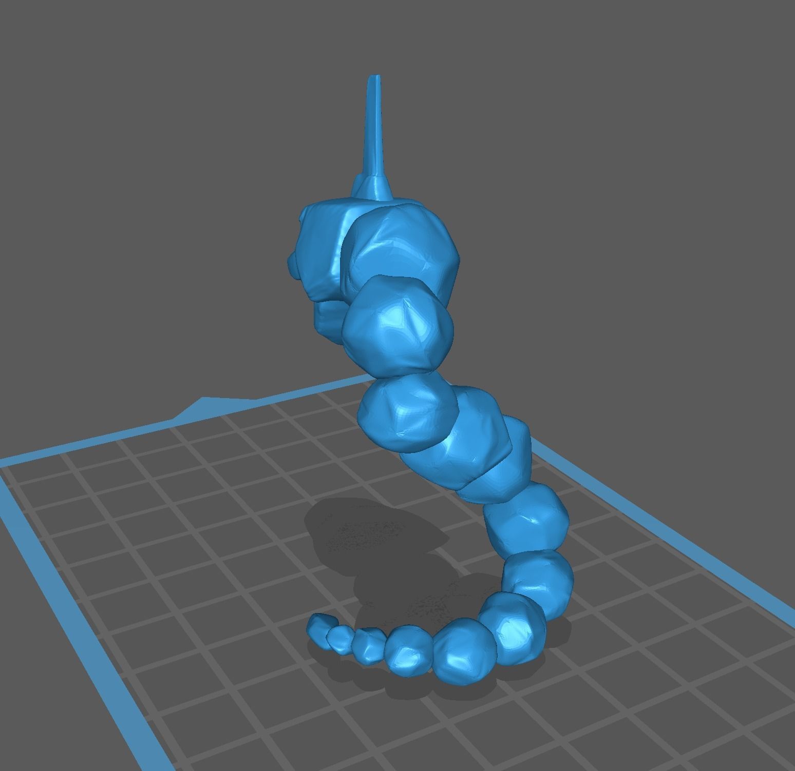 Onyx pokemon 3D print model 3D print model_11