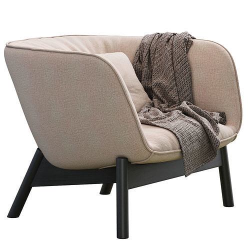 Armchair Vista 3D model 5